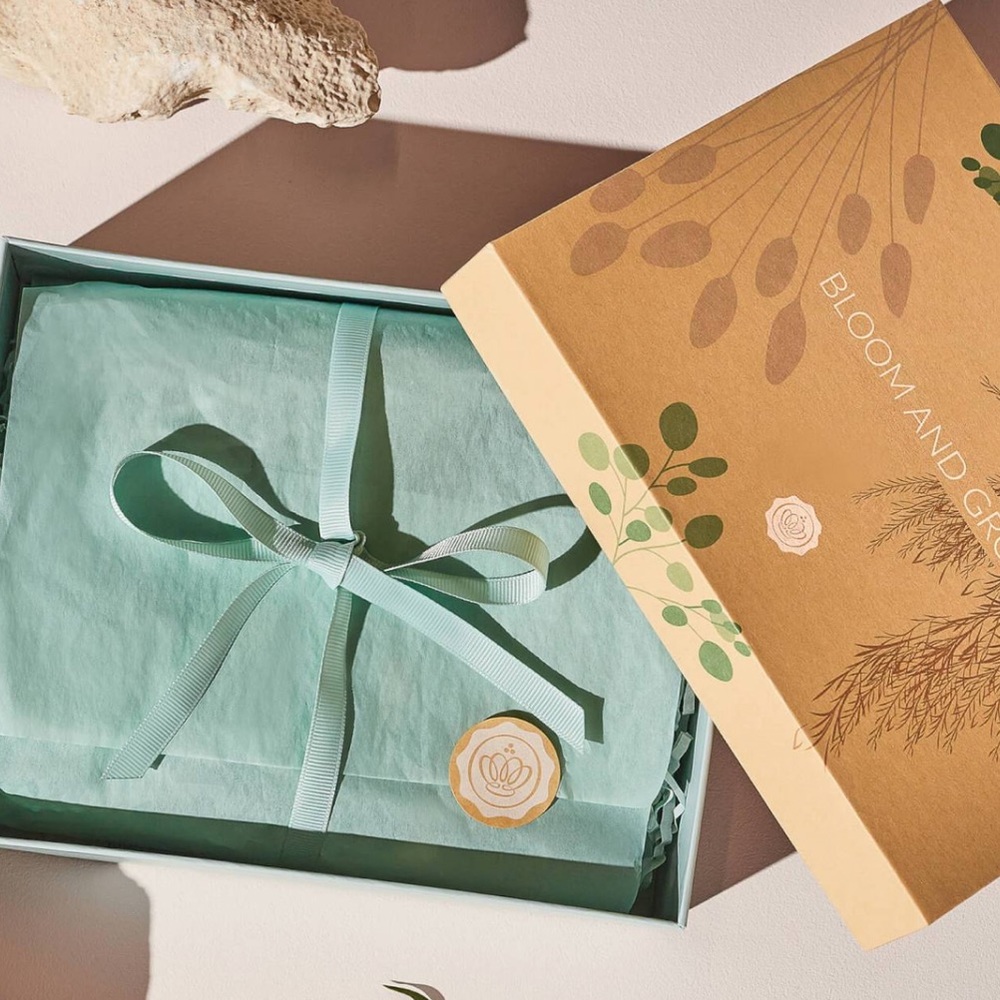 GLOSSYBOX LIMITED EDITION ‘BLOOM AND GROW’ STORAGE KEEPSAKE BOX